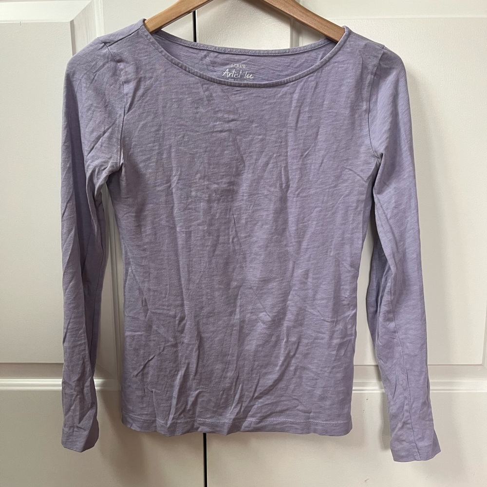 Heather Boat Neck Soft Tee